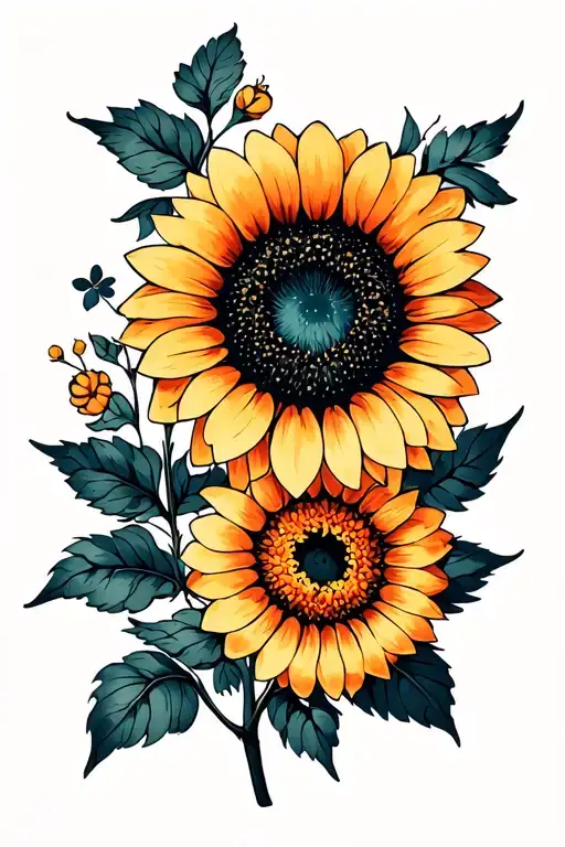 Chrysanthemum Lankspur Marigold Sunflower