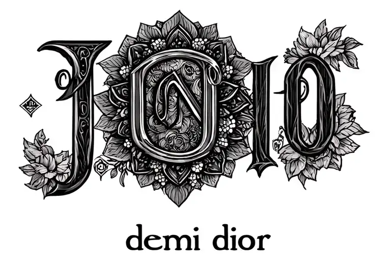 Juno Symbol With Name Demi Dior