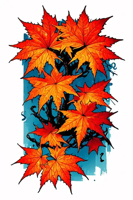 Japanese Maple With Leaves