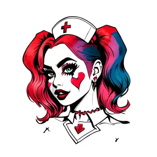 Harley Quinn Nurse Crazy Eyes Sexy