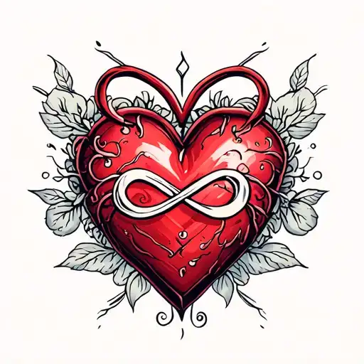 Heart With Infinity Symbol