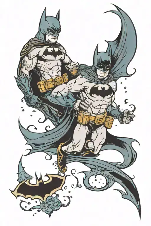 Batman And Little Mermeid