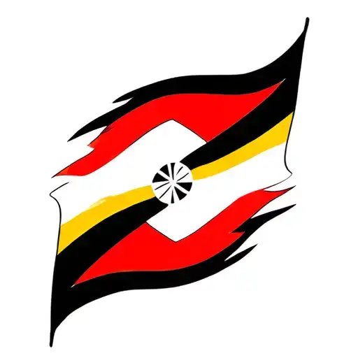 Aboriginal Flag Embedded Inside