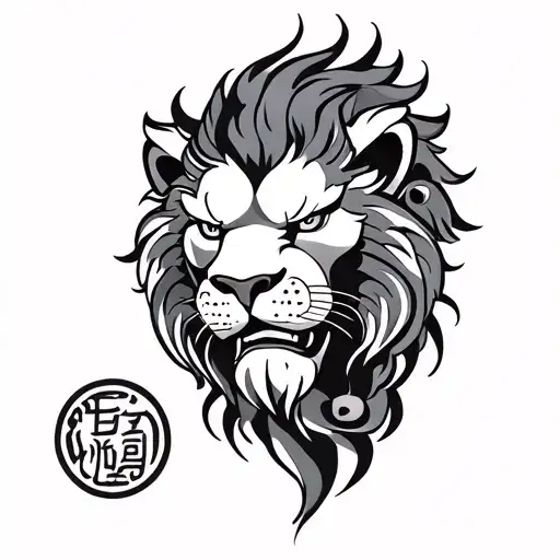Japanese Lion Head