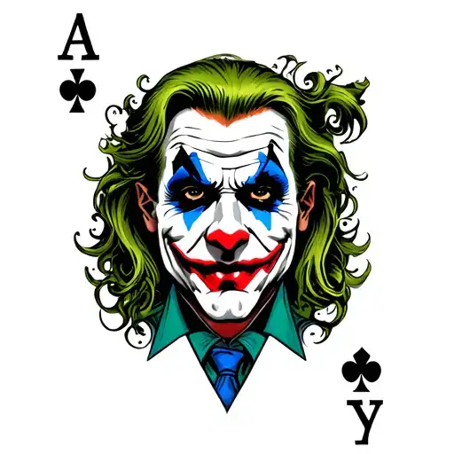 Joker Poker Face Morphing