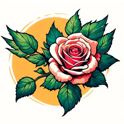 Flying Towards Holding Rose