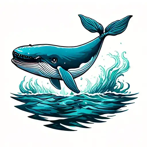 Whale Swimming