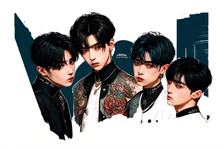 Bts Ateez Kpop Group