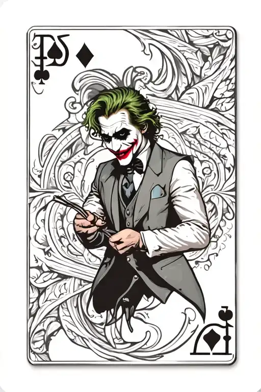 Joker Playing Card