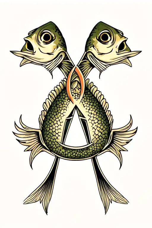 Alpha Omega Cross Fish