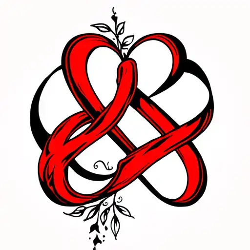 Love Infinity Sign Made