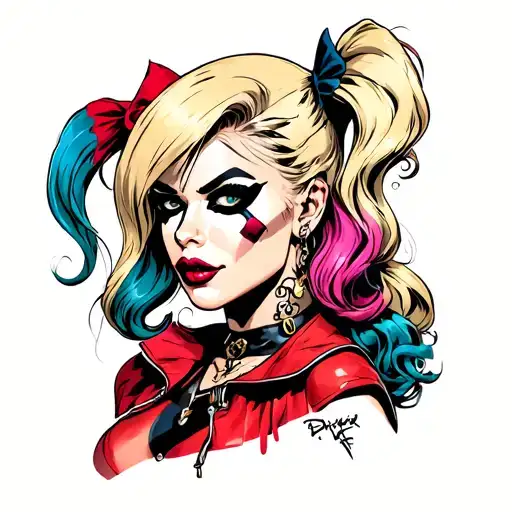 Harley Quinn From Dc Comics