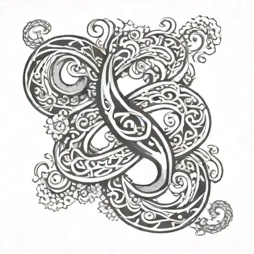 Infinity Symbol With C E