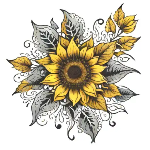 Sunflower Mandala