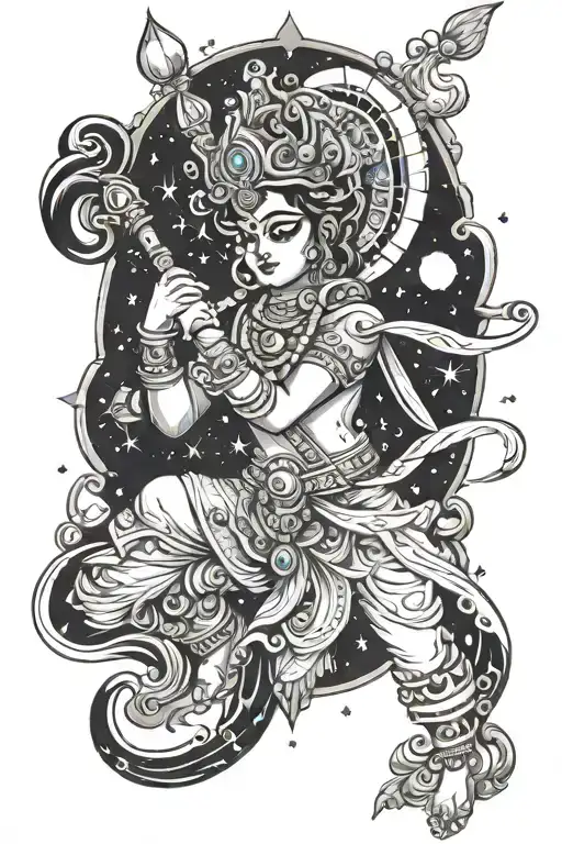 Krishna In Space