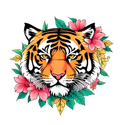 Flower Tiger