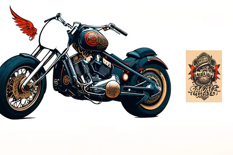 Motorcycle And Angle