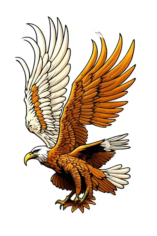 Flying Eagle Wings