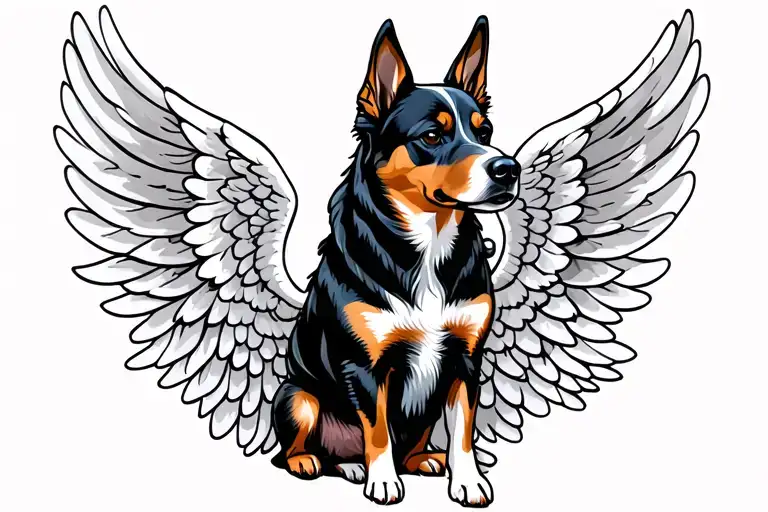 Angel Wings Dog