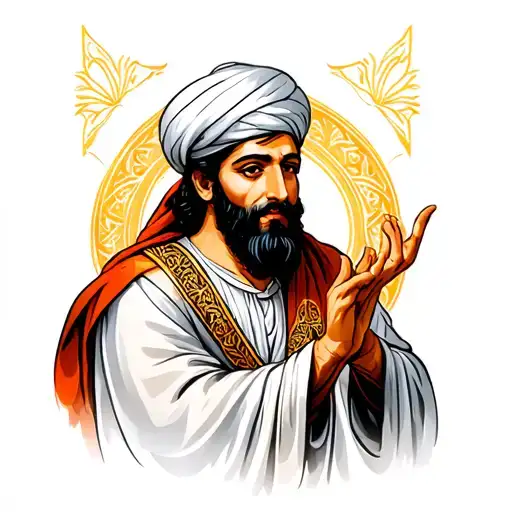 Imam Ali Hand Lifted Prophet