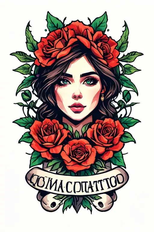 Custom Logo Surrounded