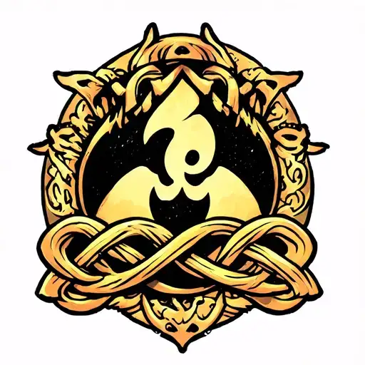 Wu-tang Clan Knot Mixed With Chinese