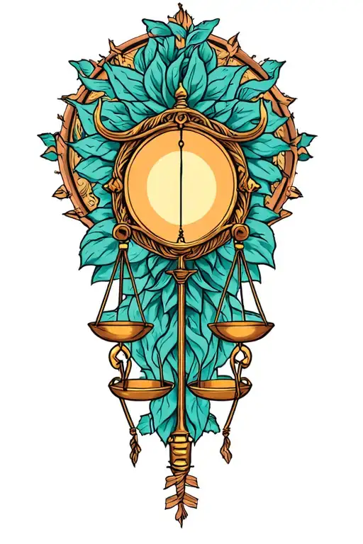 Libra Scales Forming