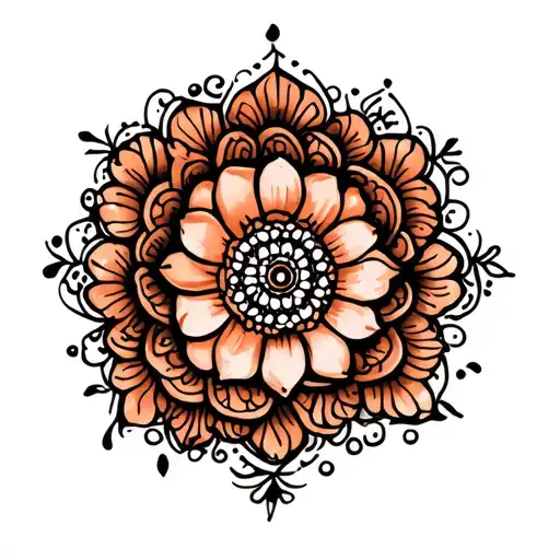 Henna Tattoo Design