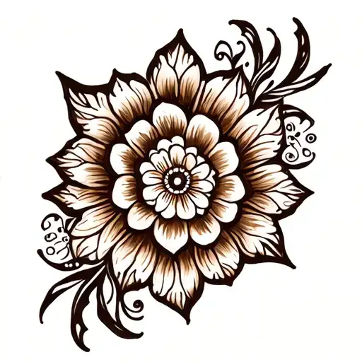 Henna Tattoo Design