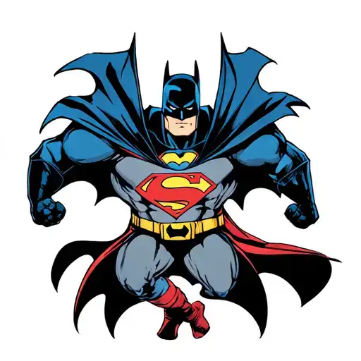 Batman Superman Cute