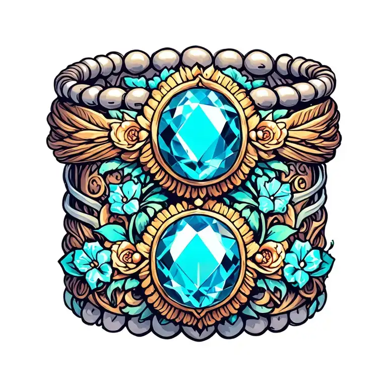 Bracelet With Junes Gem And September Gem