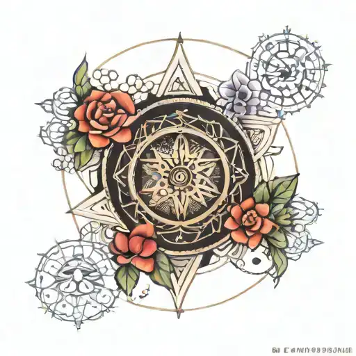 Mandala Star Sign Libra Taurus