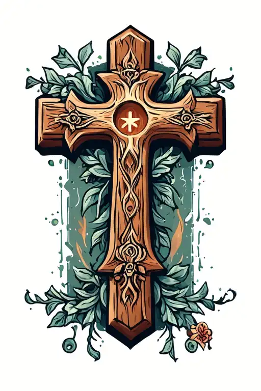 Old Wooden Cross