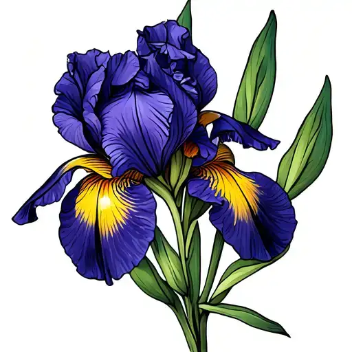 Iris And Numbers 3007