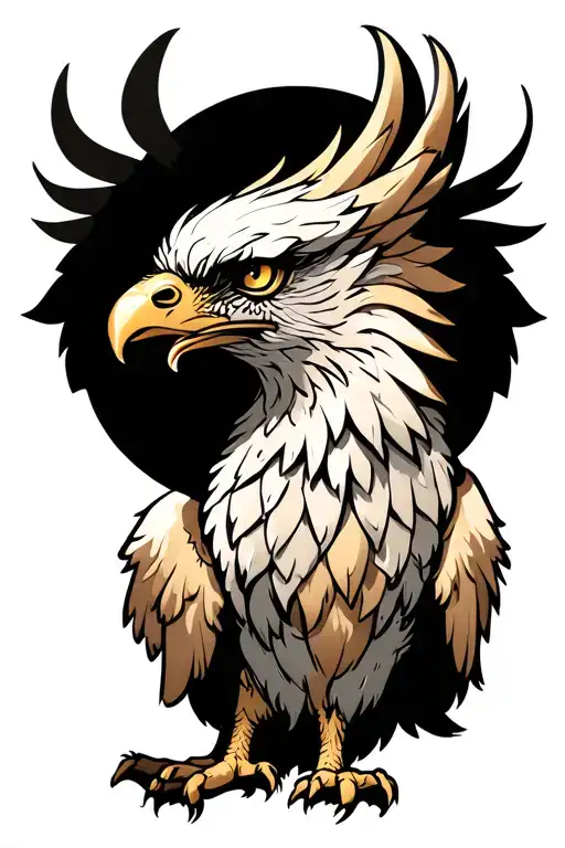 Gryphon Symbolizing Strength And Protection
