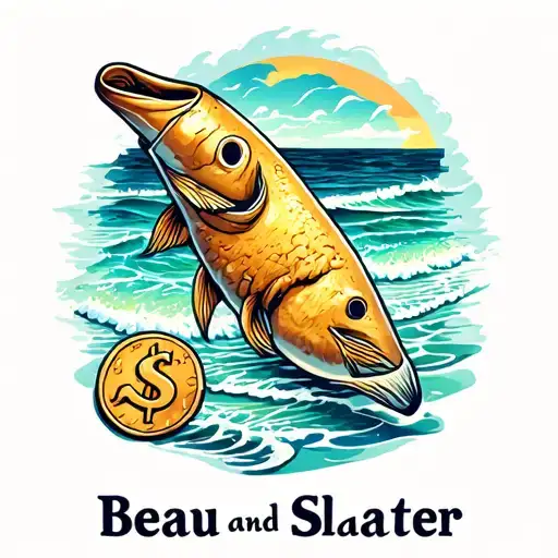 Ocean Beach Theme And Sand Dollarwith The Names Beau And Slater In It