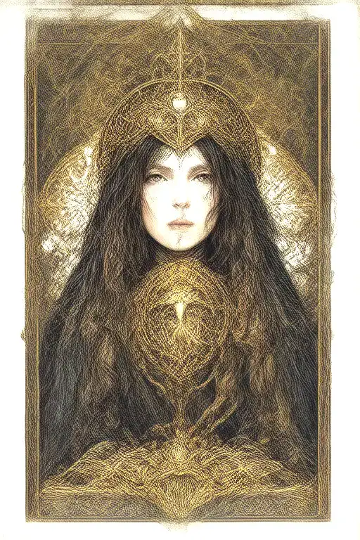 High Priestess Tarot Card