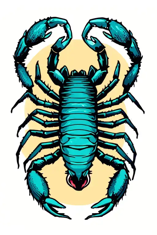 Scorpion Fighting Spider Traditional