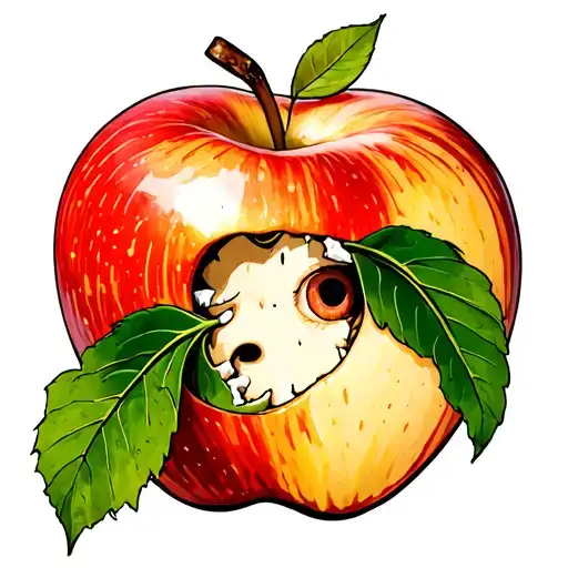 Apple With A Bite Taken