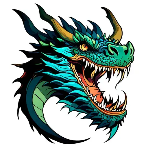 Dragon Head Emerging