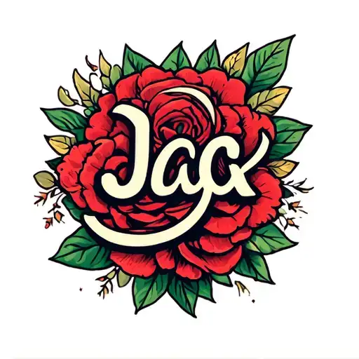 Name Tattoo Jack