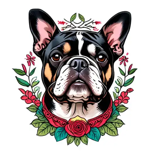 French Bulldog Merle