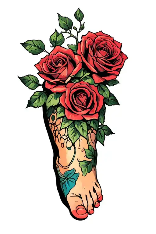 Right Foot In The Roses Left Foot On A Landmine