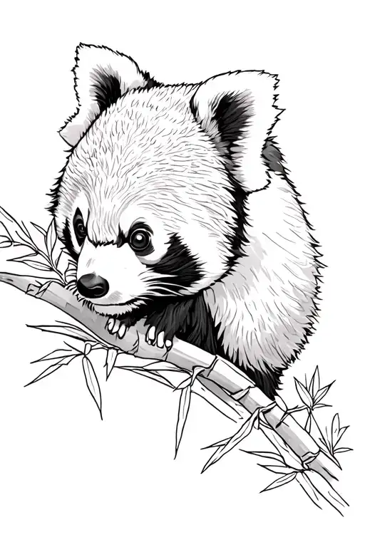 Red Panda Bamboo