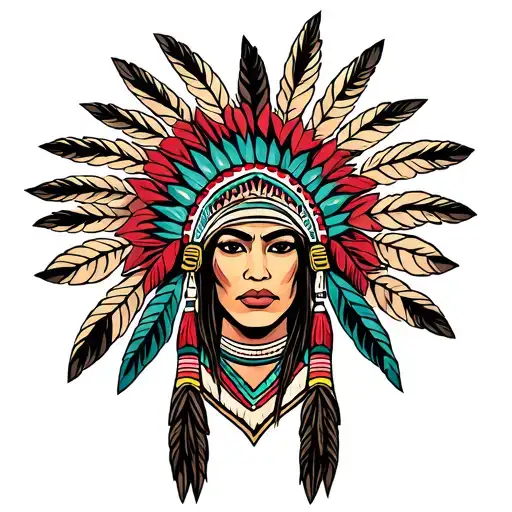 Lumbee Indian Headress