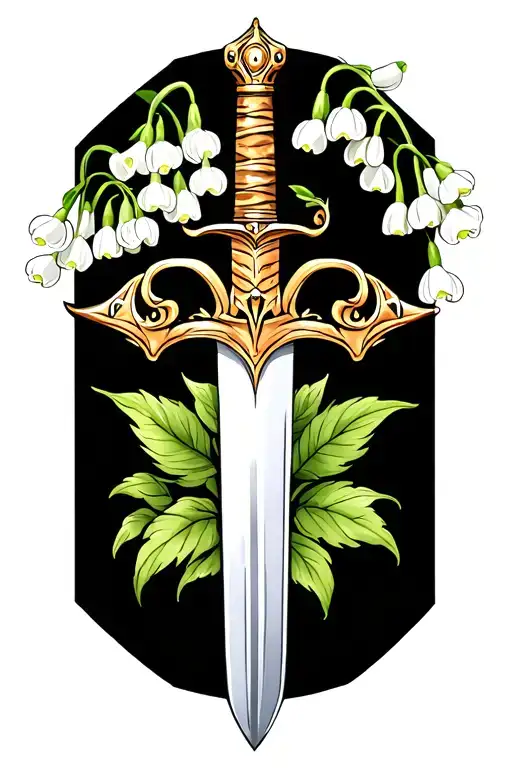 Lily Of The Valley And A Kings Sword