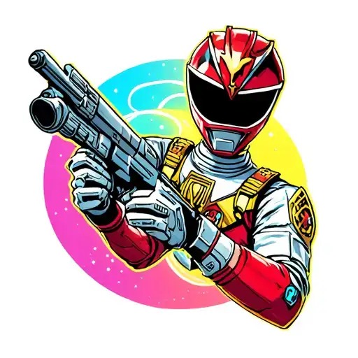 Power Ranger In Space