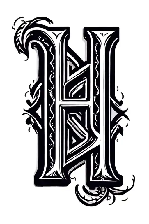 Letter H And G Letters