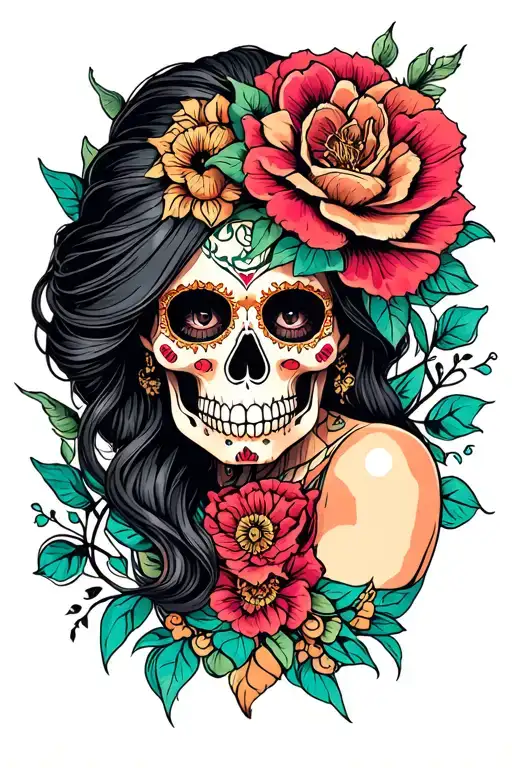 Calaveras Women Face