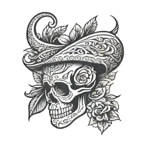 Traditional Mexican Tattoo Sleeve Done On Long And Skinny Arms